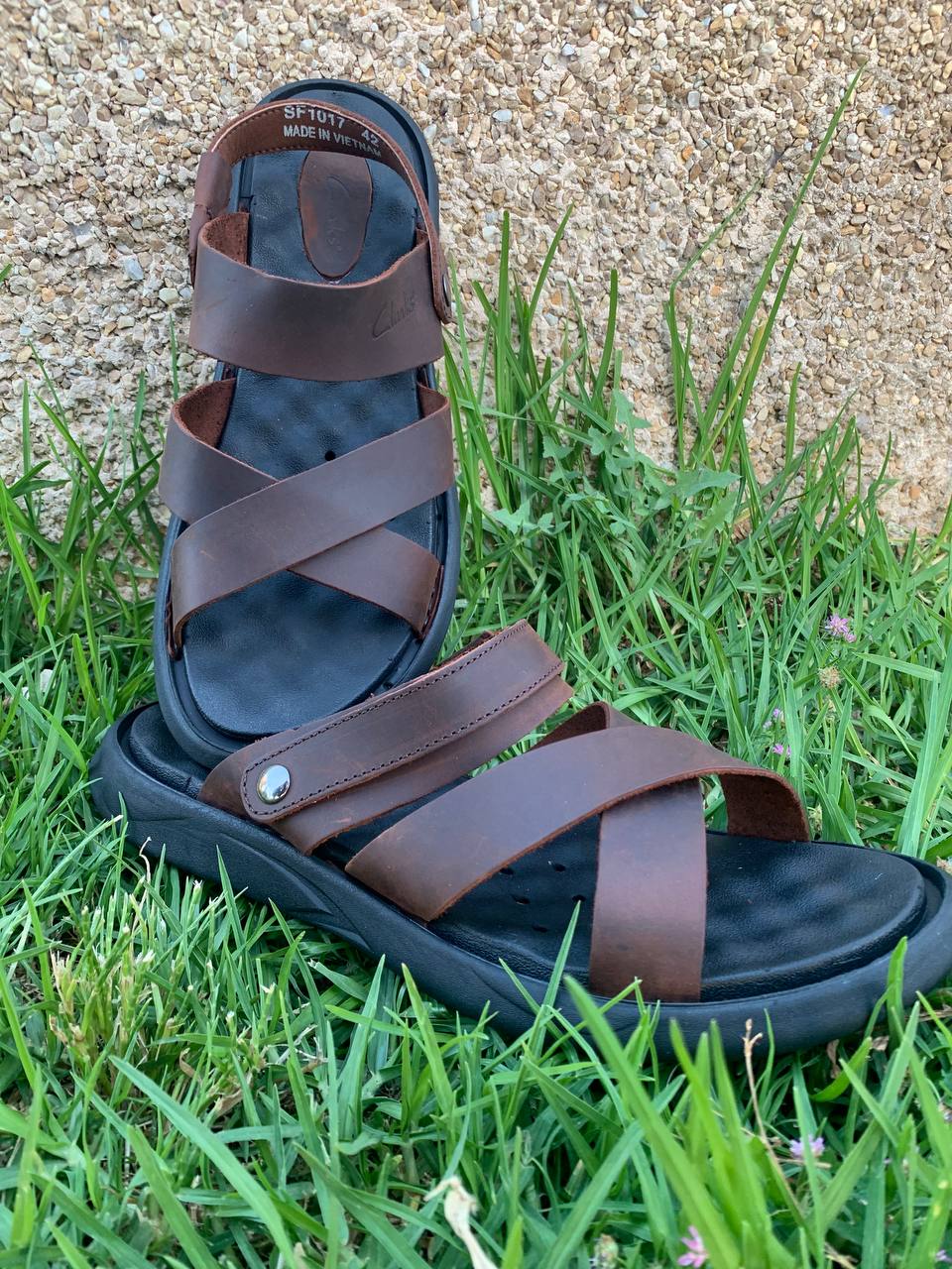 Clarks Premium Strap – Chaussures Confort Homme en cuire